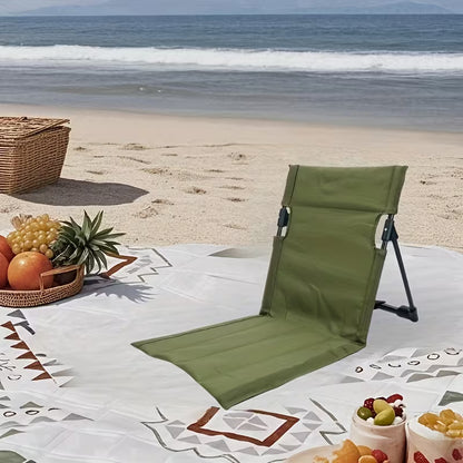 Portable folding chair made of durable Oxford fabric