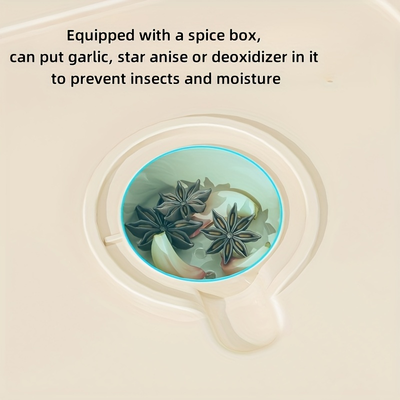 Automatic rice dispenser (with capacity - large-capacity, moisture-proof and insect-proof sealed rice storage box)