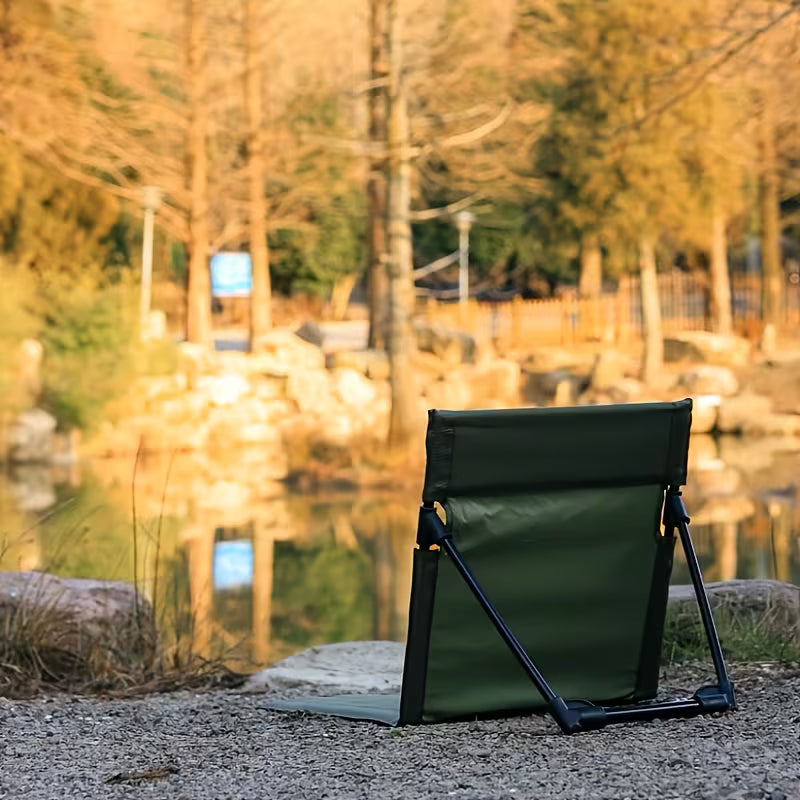 Portable folding chair made of durable Oxford fabric