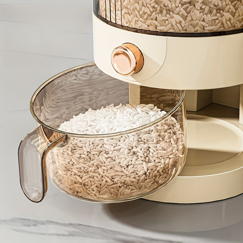 Airtight Rice Storage Bin (Pack of 1) – Suitable for Kitchen Storage and Home Organization