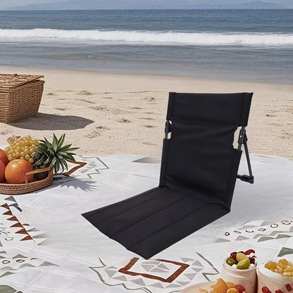 Portable folding chair made of durable Oxford fabric