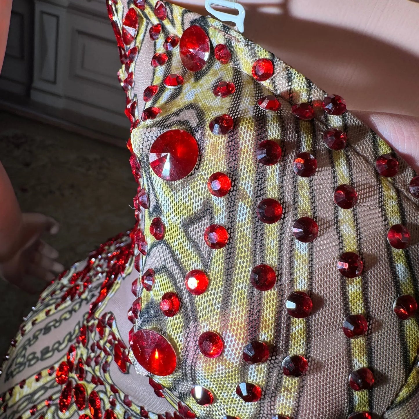 ZD Trending Products 2026 Shining Rhinestones Long Gown Evening Dress Elegant Sexy Strapless Women Graduation Dress