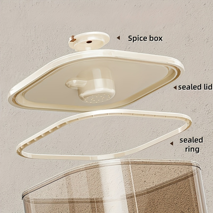 Automatic rice dispenser (with capacity - large-capacity, moisture-proof and insect-proof sealed rice storage box)